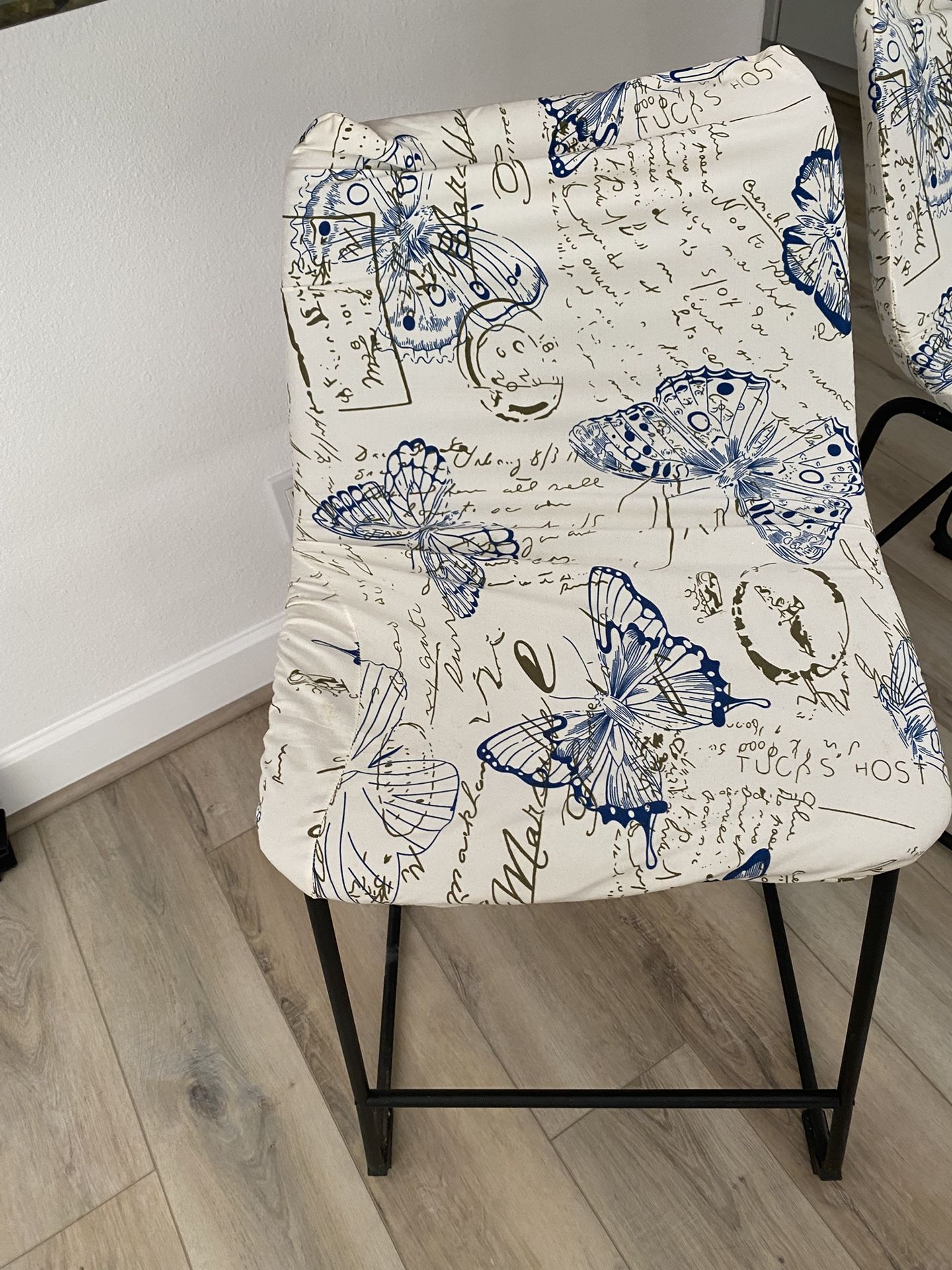Stretch Slipcovers/ Chair Cover for Counter Height Chairs - Includes 2