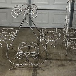 Iron 3 Plant Stand 
