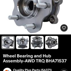 Wheel Hub Assembly’s Have Left And Right