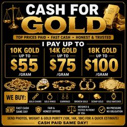 💰 CASH FOR GOLD - TOP PRICES PAID 💰