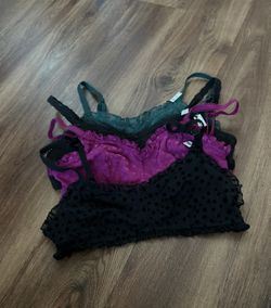 Victoria Secret bralette s each$30 all $55