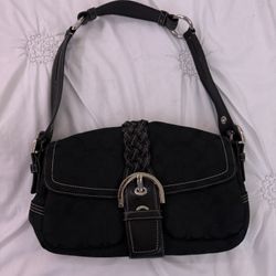 Vintage Black Coach SoHo 6314 