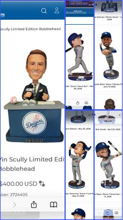 Dodgers bobblehead