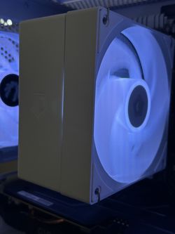 White NVIDIA Gaming PC Firm