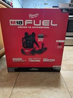 Milwaukee Fuel M18 dual backpack blower..Tool only