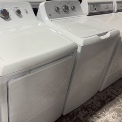 GE Topload Washer Gas Dryer