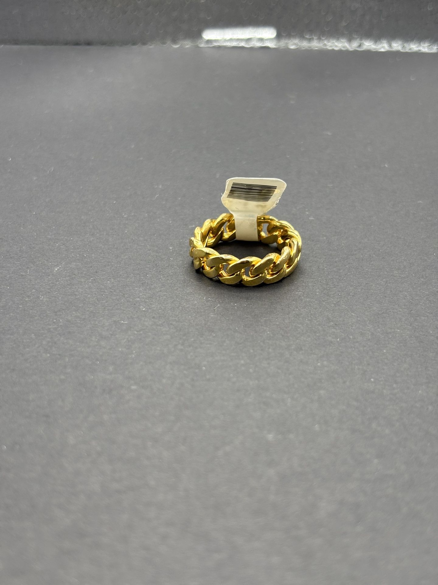 14K Cuban Link Ring