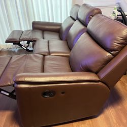 Leather Couch For Sale!!