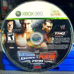 WWE SmackDown vs. Raw 2010 Featuring ECW (Microsoft Xbox 360, 2009)  *TRADE IN YOUR OLD GAMES FOR CSH OR CREDIT HERE/WE FIX SYSTEMS*