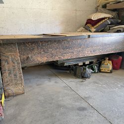 Antique Pool Table