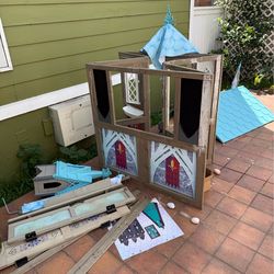 Kid raft Disney Frozen Arendelle Wooden Outdoor Castle - FREE