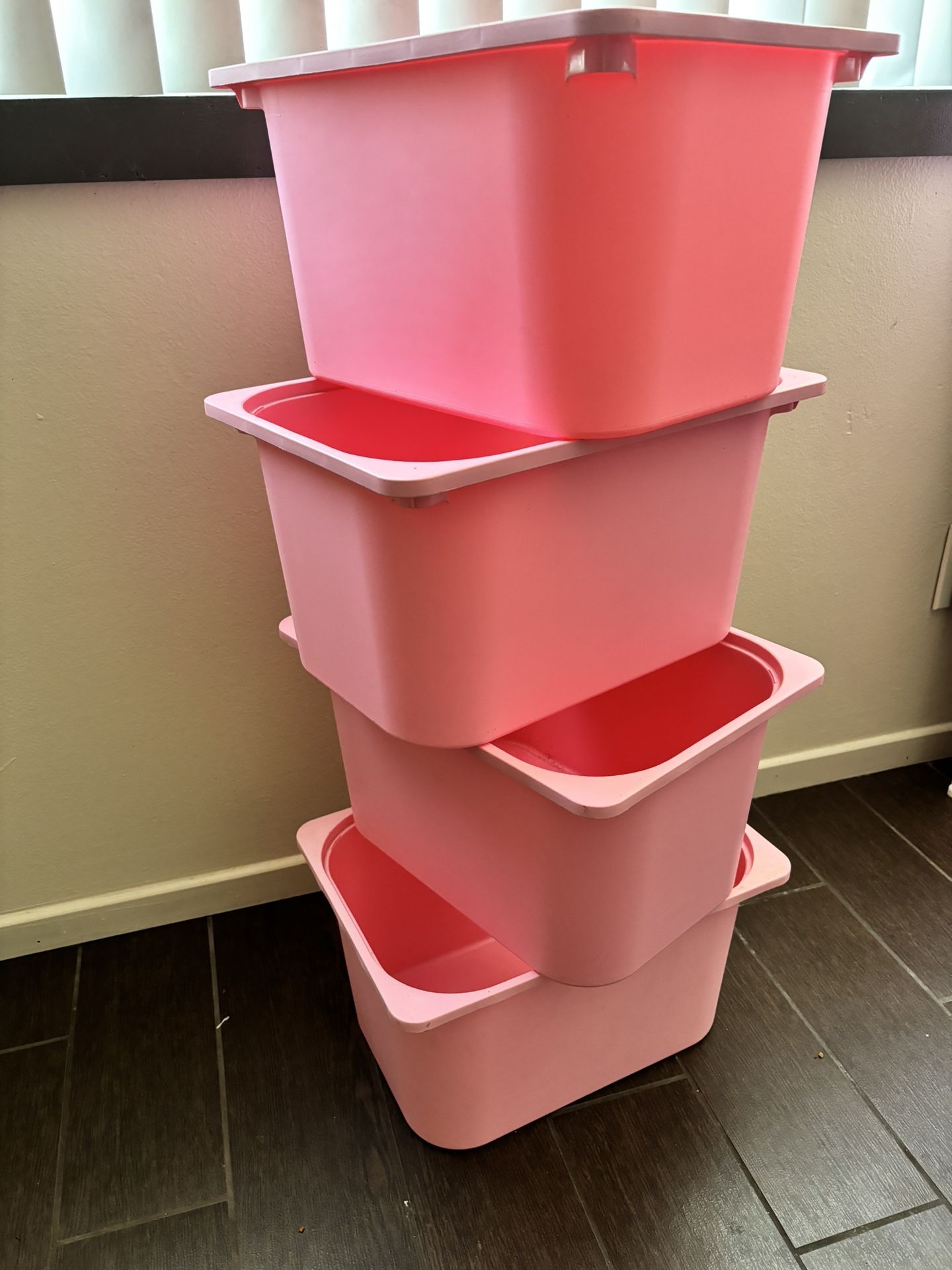 Pink IKEA Toys Storage 