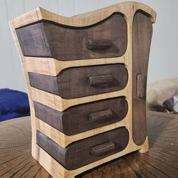 Unique Wooden Jewelry Box