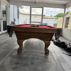 Pool Table For Sale 101”x57”x32”