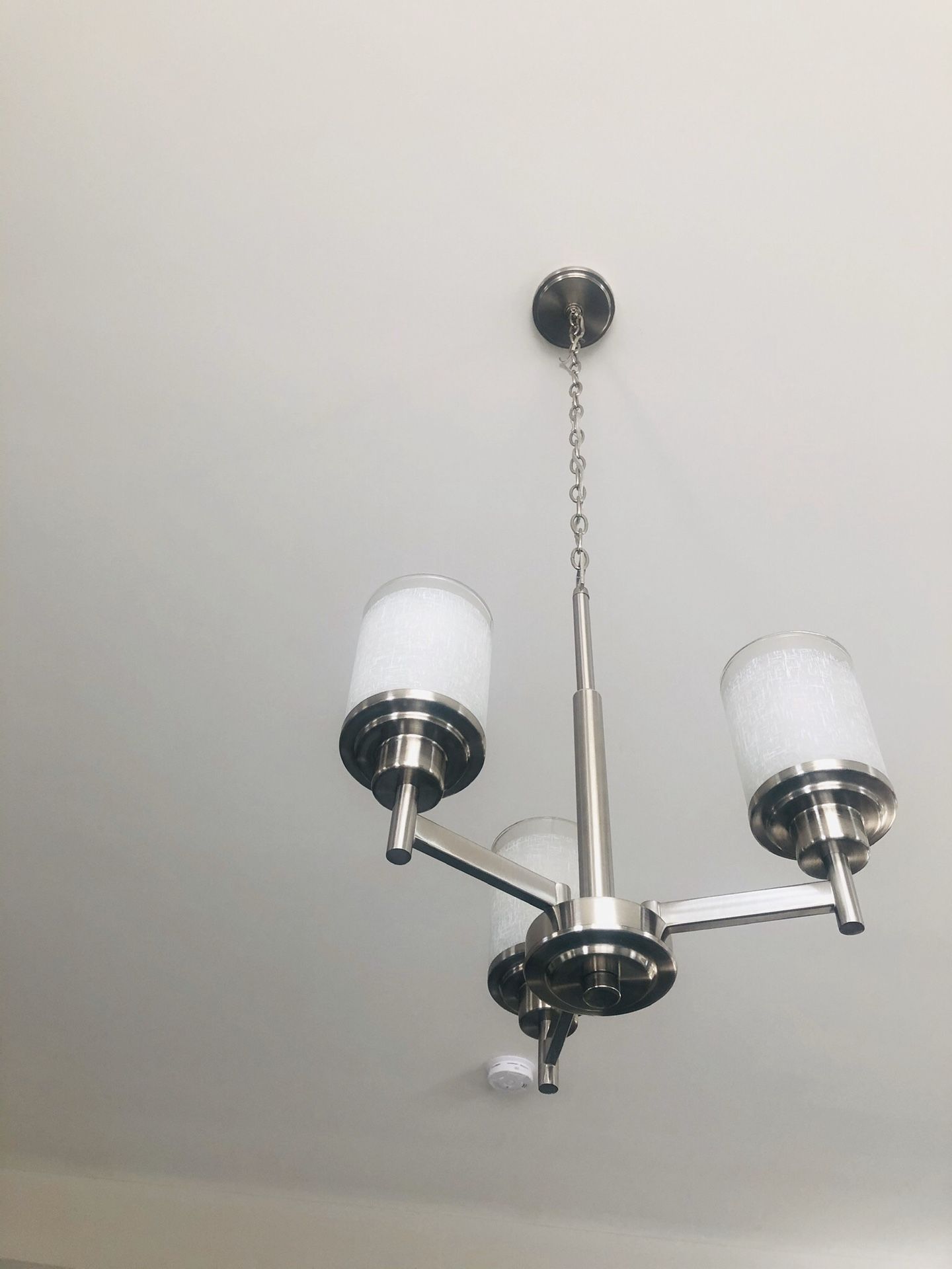 Brushed Nickel 3 Light Chandelier from Littman Bros