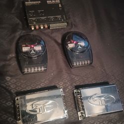 Jl Audio Crossovers And Rockford Fosgate Crossovers And A Audio Control Blx-10 All For$70