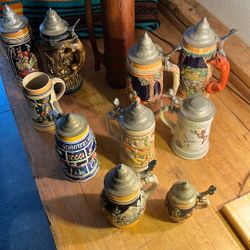 German Beer Steins
