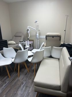 White chairs