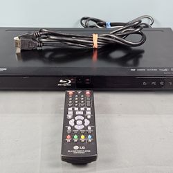 LG Blu-ray player w/ remote and HDMI