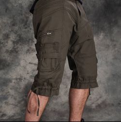 Baggy Cargo Shorts~Men Goa Pants~Tribal Clothing~Mens Hippie Clothing~Festival Clothing~Goa pants~Earthy~Burningman~Psy Clothing