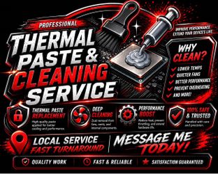 Thermal Paste & Console Cleaning