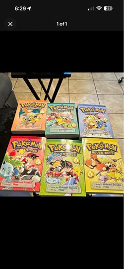Pokémon Adventures Manga Vol 2-6 Set