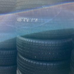 225/65/17 Yokohama Set Of 4 Tires 95% Installed And Balanced Set De 4 Llantas Como Nuevas Instaladas Y Balanceadas