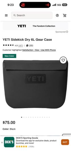 YETI Sidekick Dry 6L Gear Case