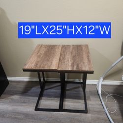 Set Of  2 Lightweight Multi Use Table Good Condition  $30 For Both 
