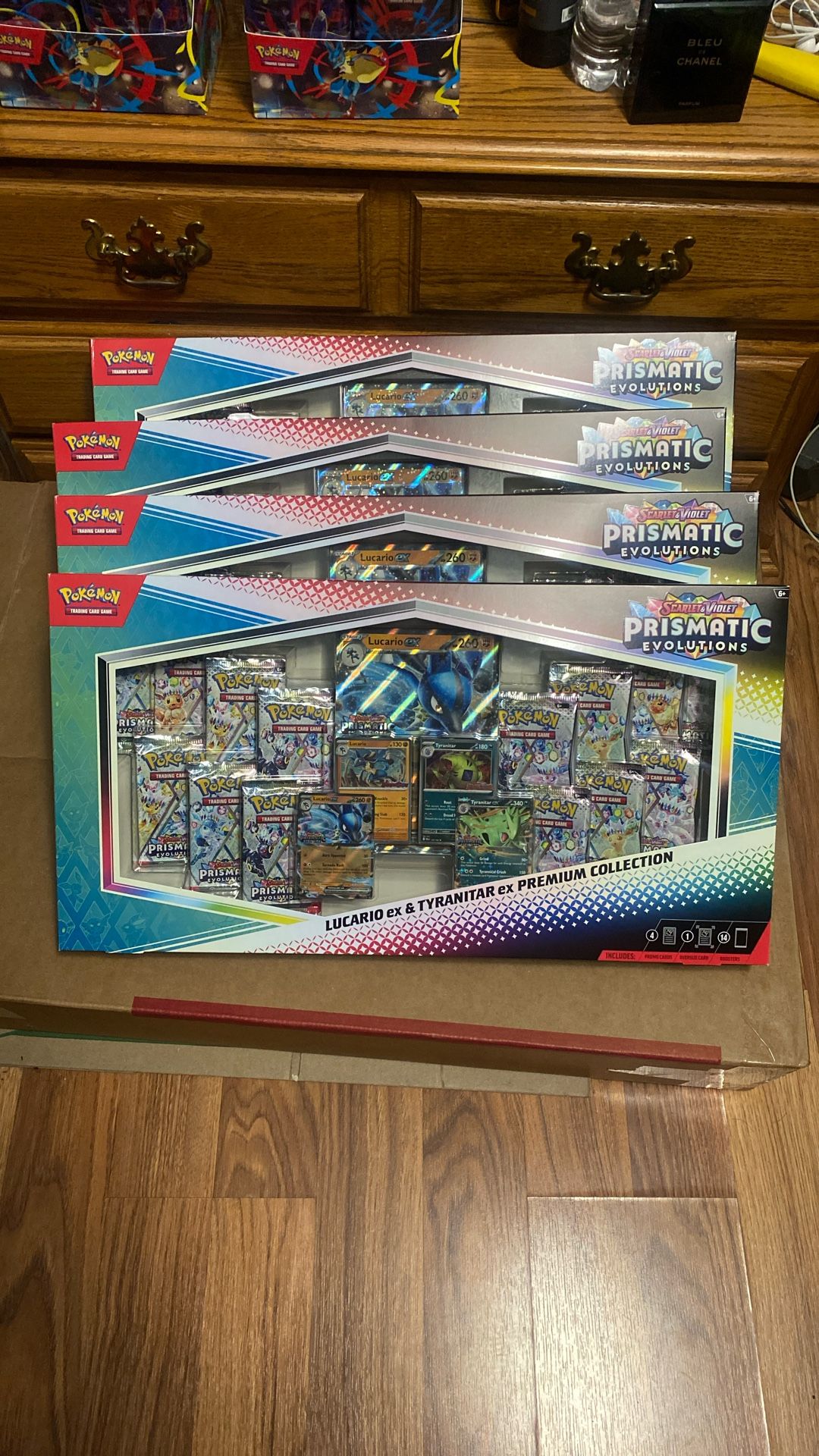 Prismatic Evolutions Lucario And Tyranitar