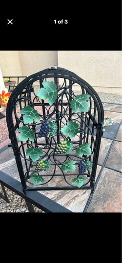 Decorative Tabletop Wine Rack