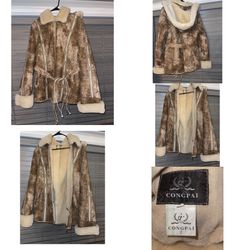 Sheep Fur Ladies Coat