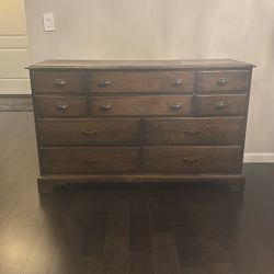 Antique Wood Dresser