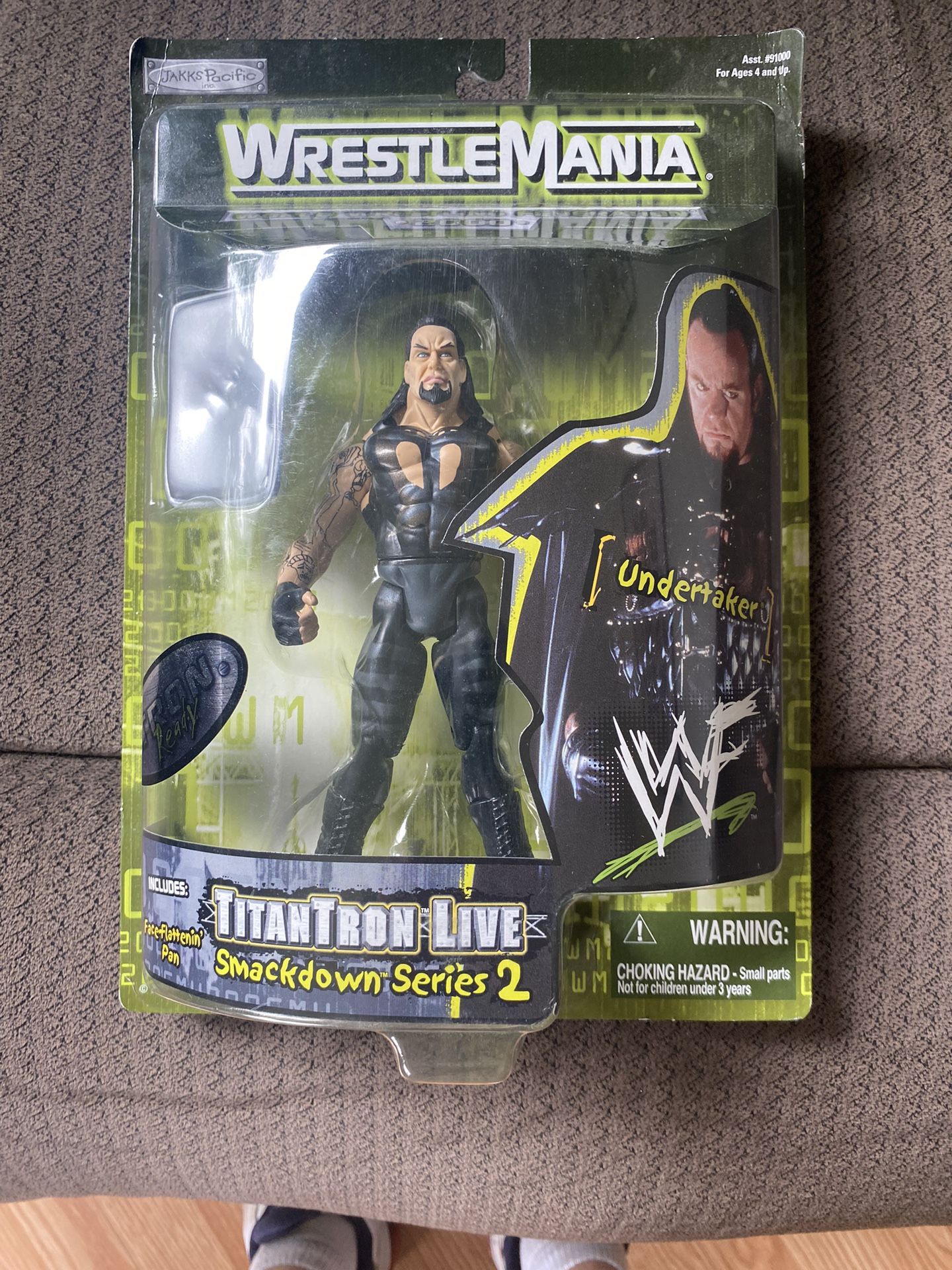 1999 Jakks Pacific WWE Undertaker Action Figure