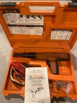 Ramset Cobra Powder Actuated Tool - Kit