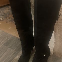 Knee High Black Boots 