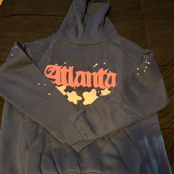 Dark blue Atlanta Spider Hoodie Size XL