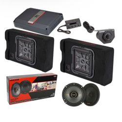 NEW FULL BASS AND VOICE PACKAGE KICKER AUDIO INSTALLED 