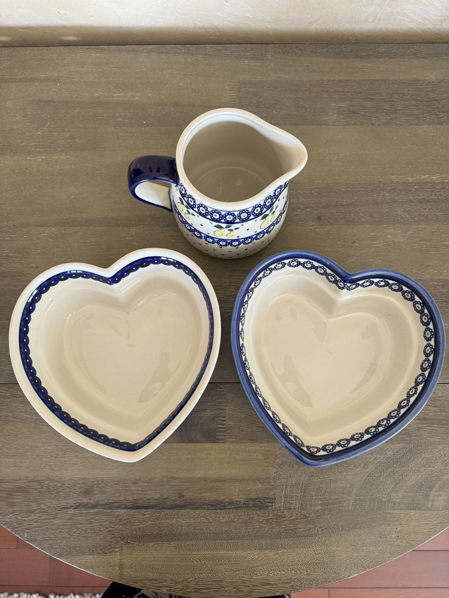 Polish Boleslawiec Pottery
