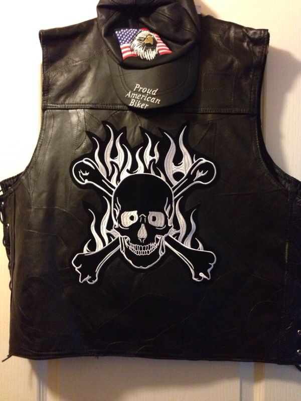 Leather vest