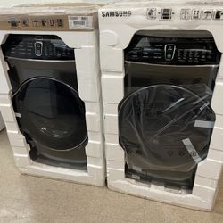 Mega Samsung Dual Washer And Dryer Set 