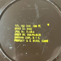 antique raygram corp can film 16mm motion picture