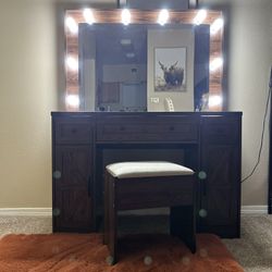 Vanity & Stool 