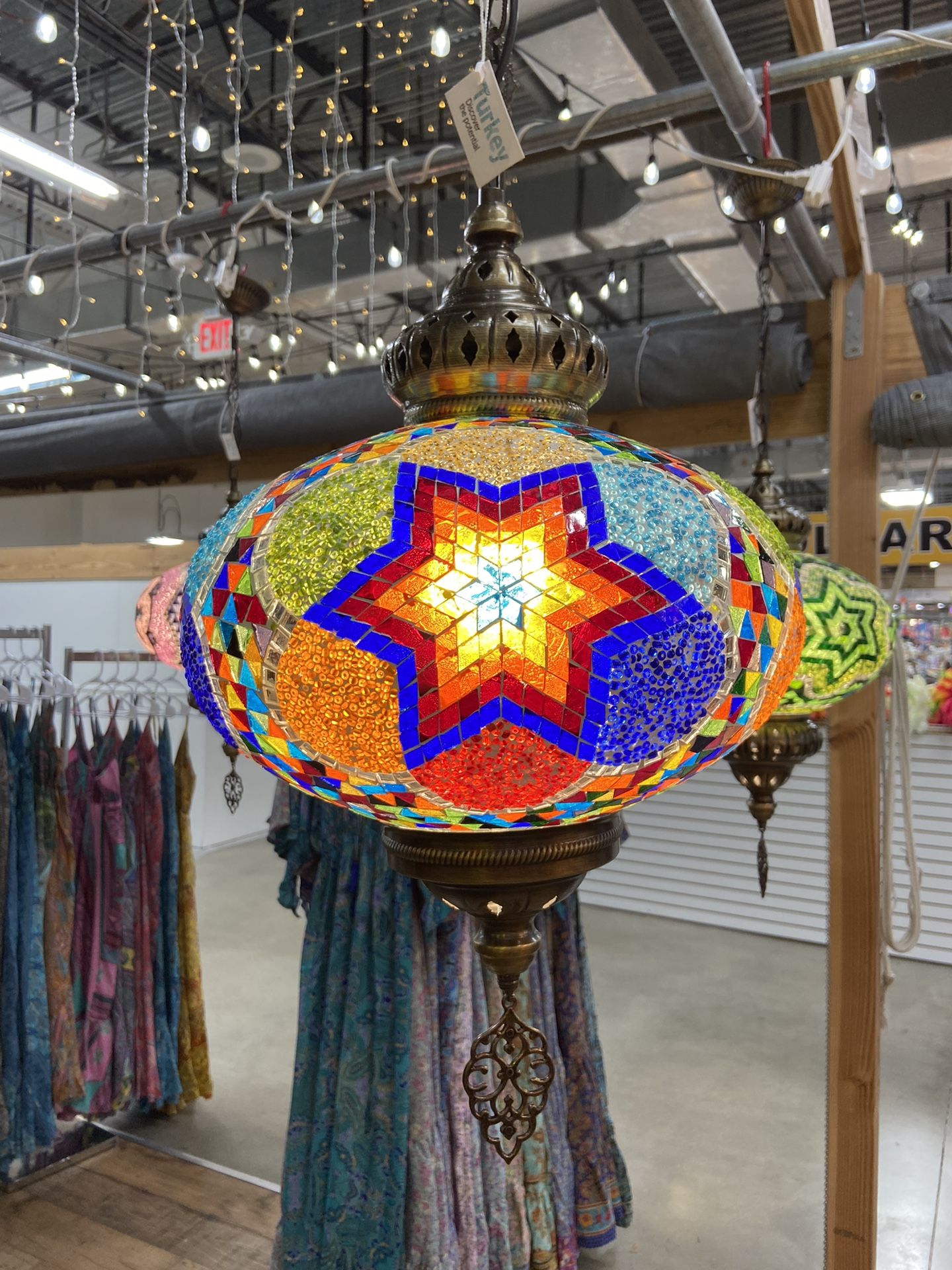 Handmade Turkish Ceiling Lamp