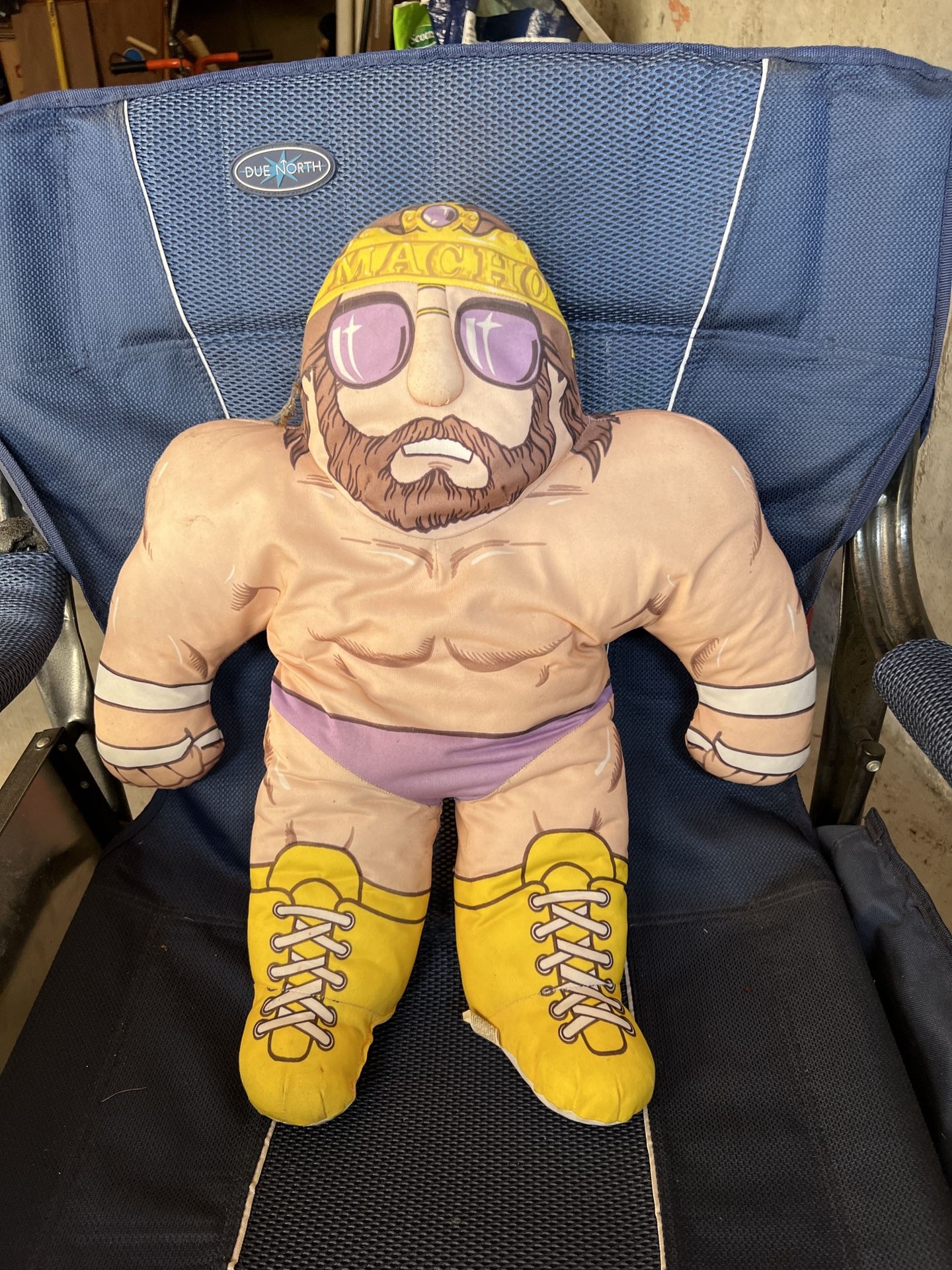 Lot Of WWF Wrestling Buddy 24” Stuffed Toy Plush Pillows TONKA