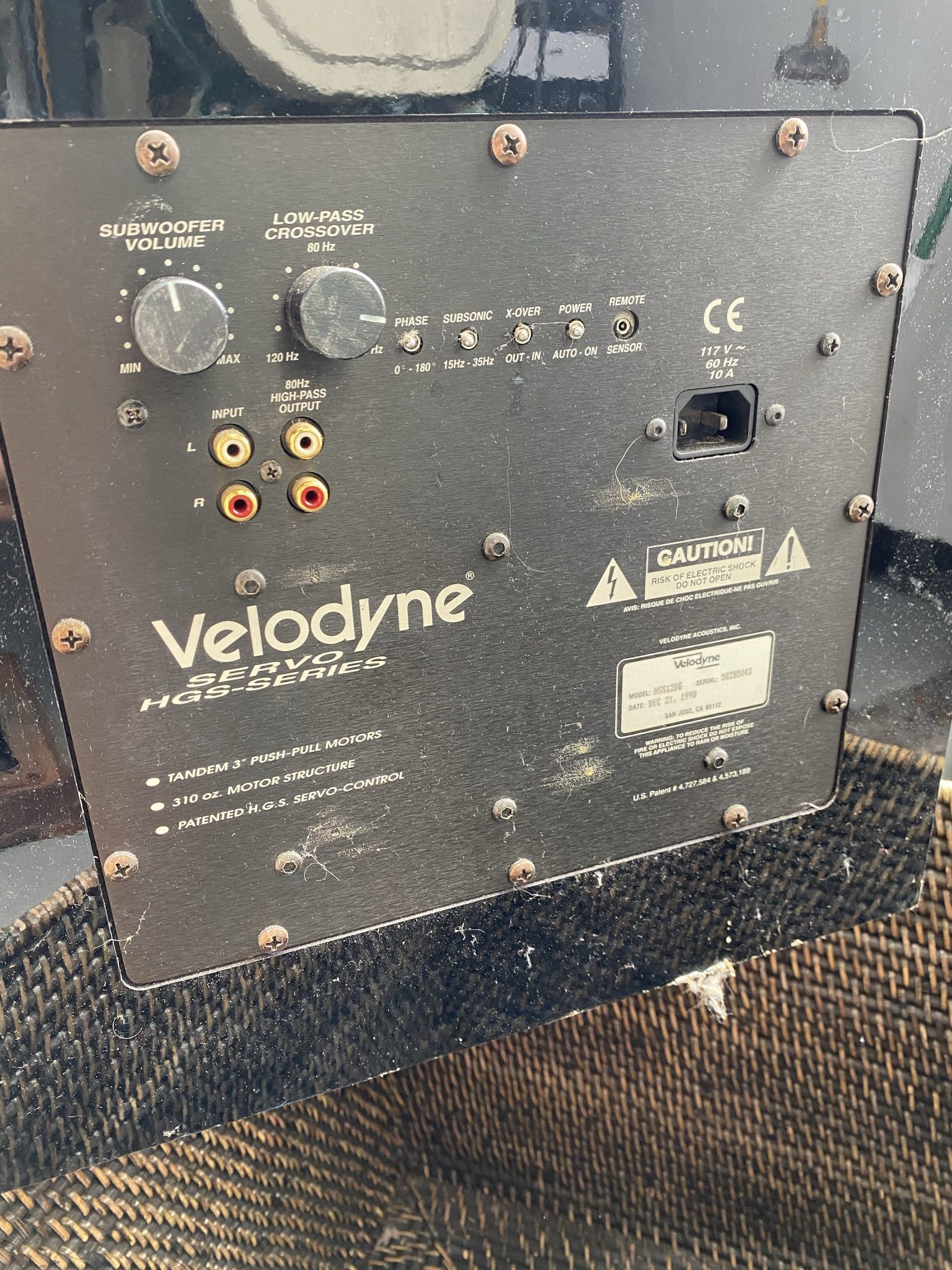 Velodyne Subwoofer