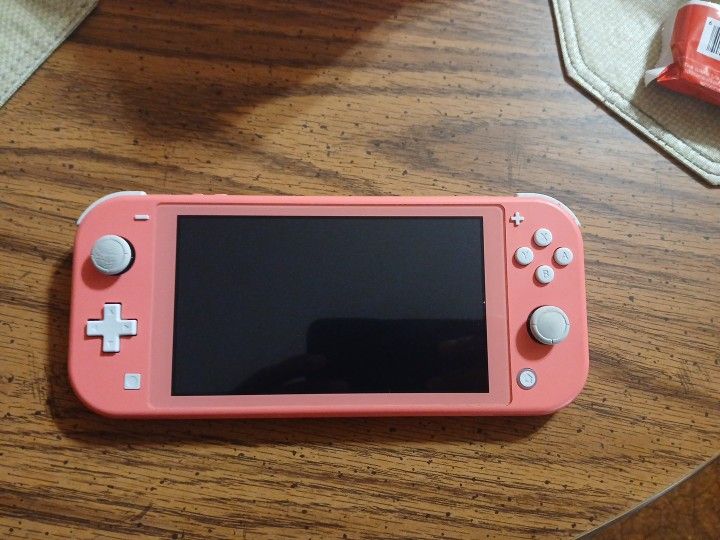 Pink Nitendo Switch