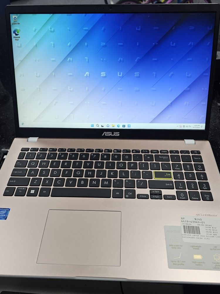 2023 Asus Laptop. ASK FOR RYAN. #4(contact info removed)9-01
