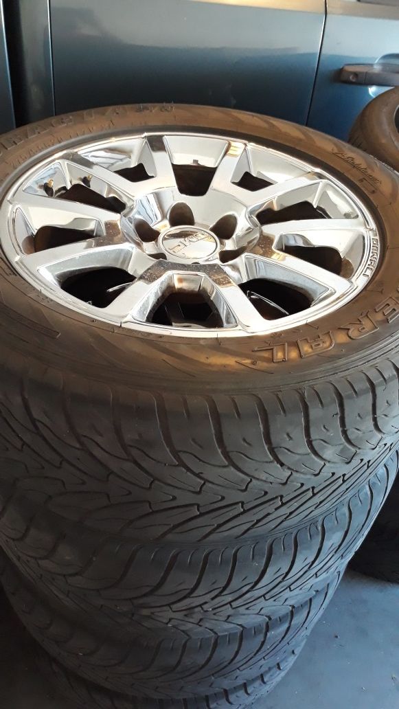 Gmc yukon denali rims 20 inch oem wheels