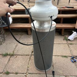 Carbon Filter And Fan Large 